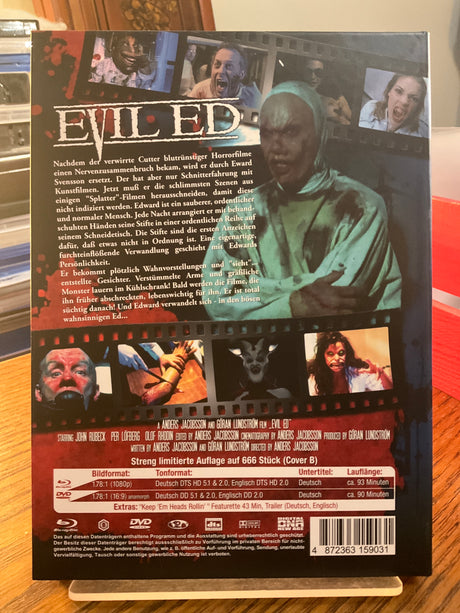 Evil Ed - (UNCUT COLLECTOR'S EDITION) REGION B Mediabook USED