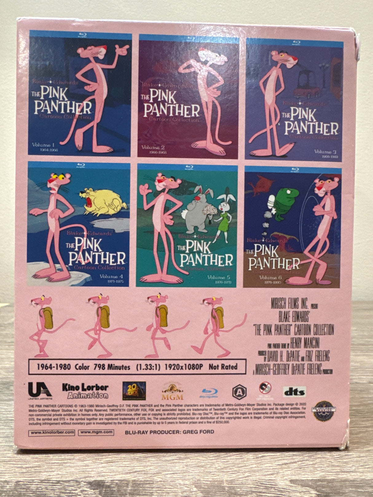 The Pink Panther Cartoon Collection NEW/USED