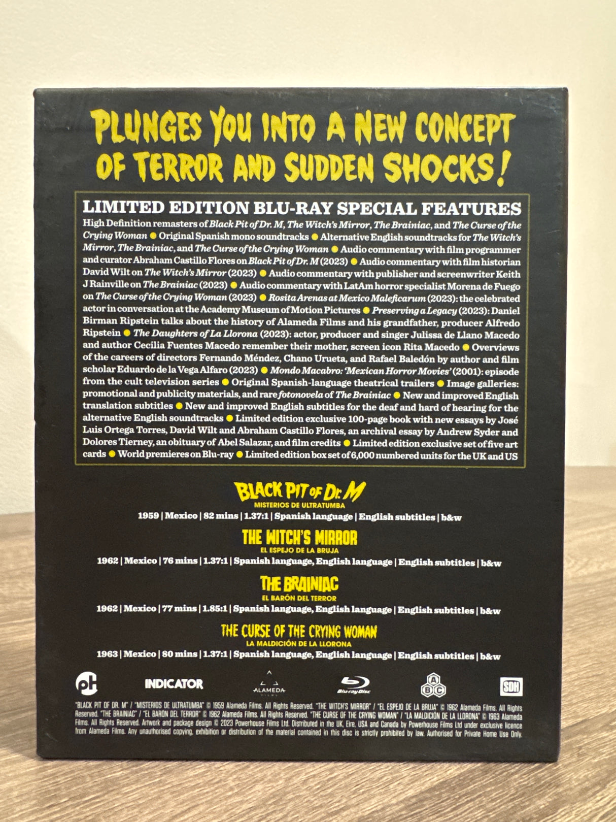 Mexico Macabre: Four Sinister Tales From The Alameda Films Vault USED