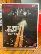 Death Occurred Last Night (Limited Edition, Region Free) USED