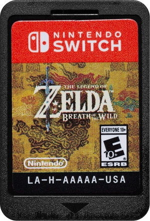 Zelda Breath of the Wild Nintendo Switch LOOSE