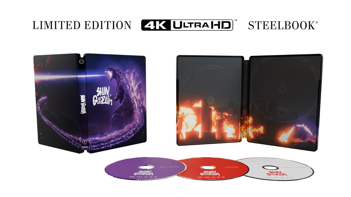 Shin Godzilla (4K UHD, Limited Edition Steelbook)