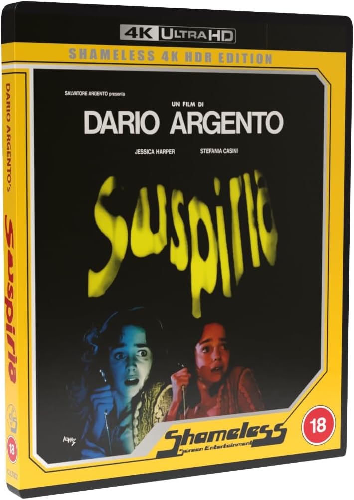 Suspiria (4K UHD, UK Limited Edition, Region Free/B)