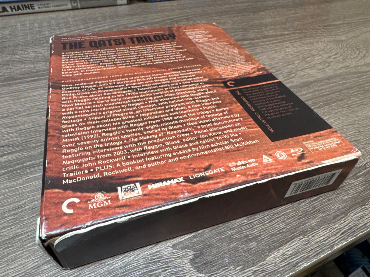The Qatsi Trilogy (#640, 641, 642) USED