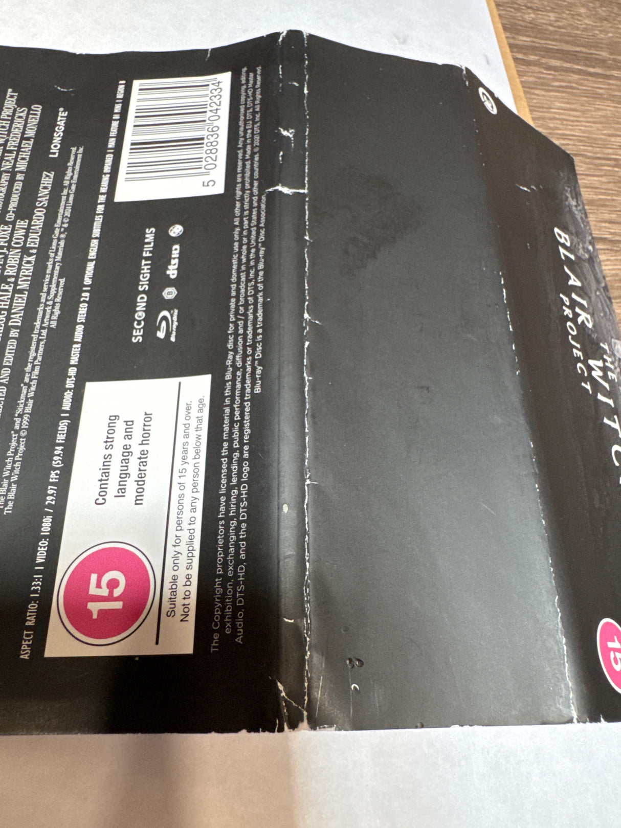 The Blair Witch Project (Limited Edition, Region B) USED