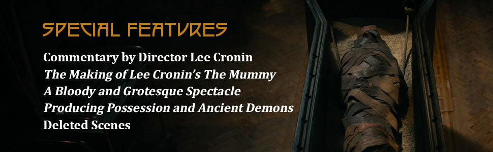 Lee Cronin's The Mummy (4K UHD, LE Steelbook)