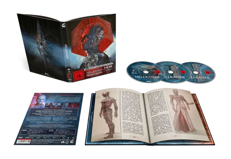 Hellraiser (2022) (4K UHD, Limited Edition Mediabook, Region Free/B) Cover A