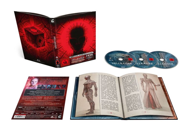 Hellraiser (2022) (4K UHD, Limited Edition Mediabook, Region Free/B) Cover B