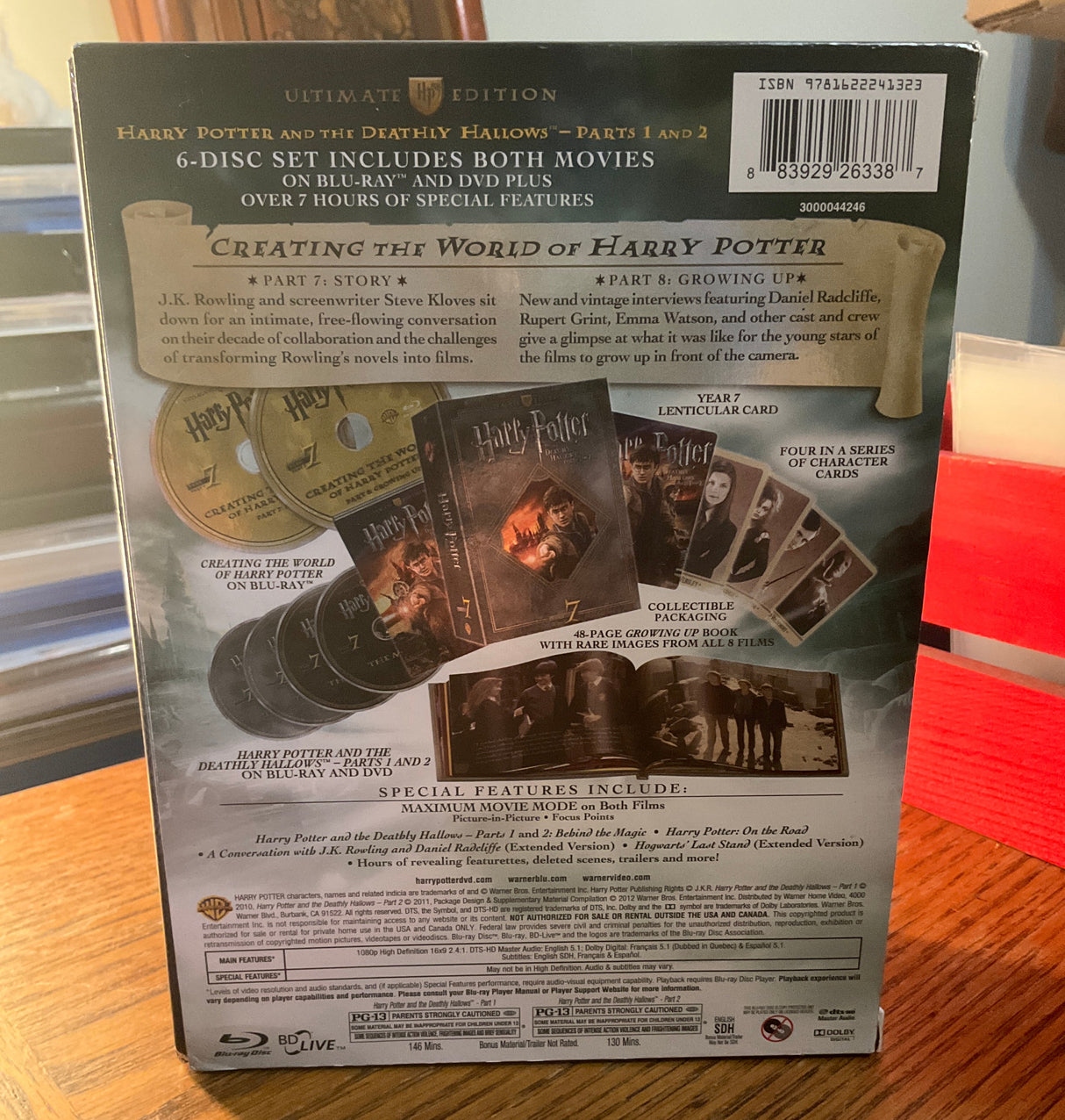 Harry Potter and the Deathly Hallows: Parts 1 and 2 (2-Movie Ultimate Edition) USED