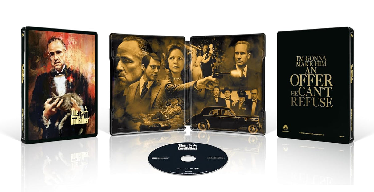 The Godfather (4K UHD, Limited Edition Reissue, Steelbook)