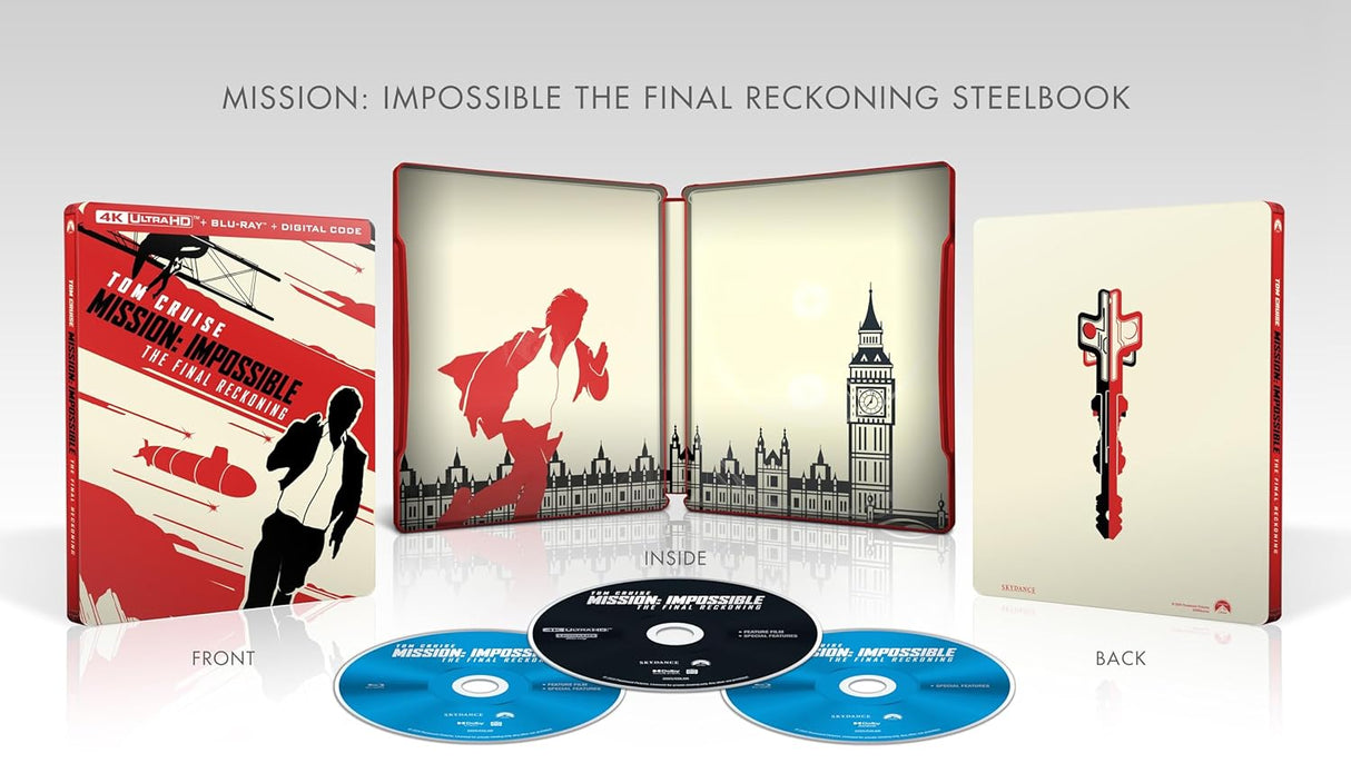 Mission: Impossible 8: The Final Reckoning (4K UHD, Steelbook)