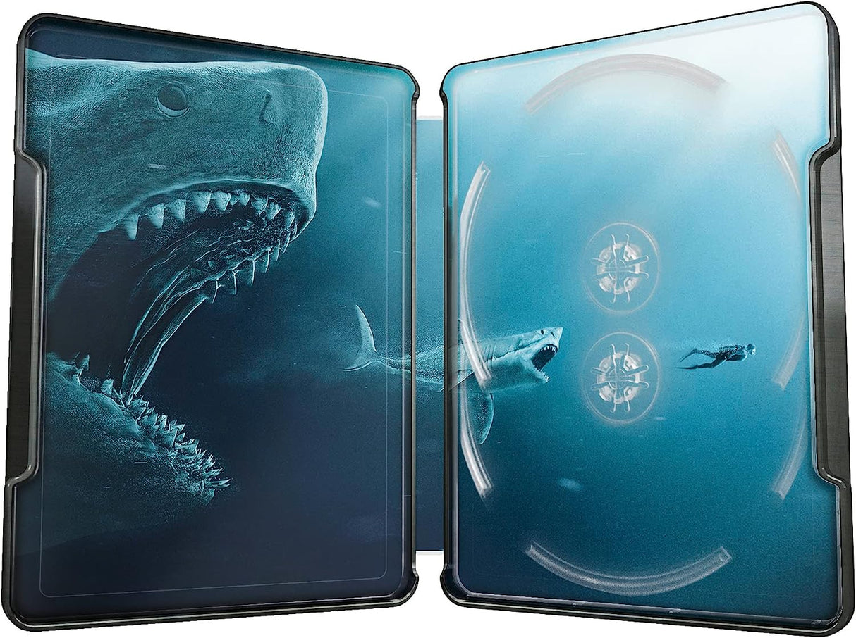 The Meg (UK 4K UHD, Limited Steelbook w/Japanese Artwork, Region Free/B)