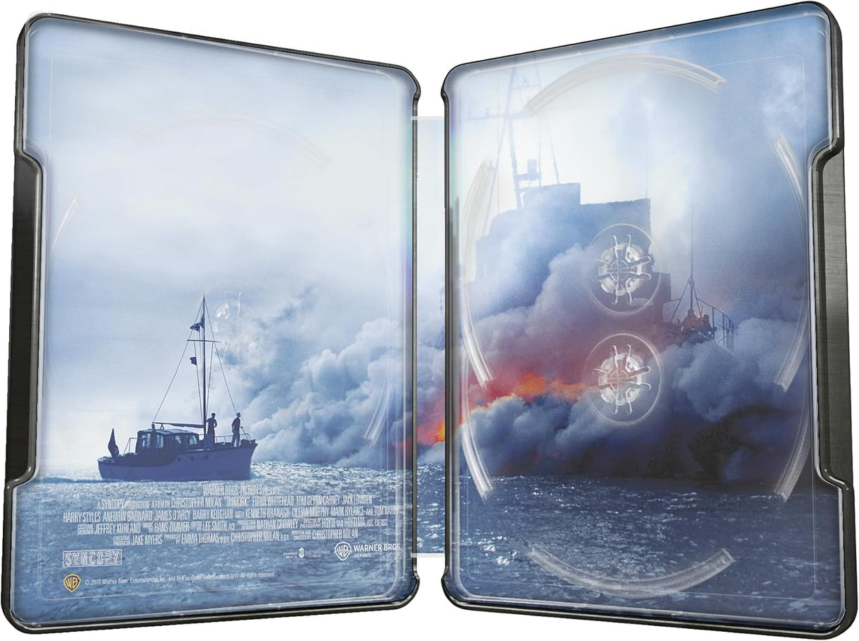 Dunkirk (4K UHD, Limited Edition Steelbook, Region Free)