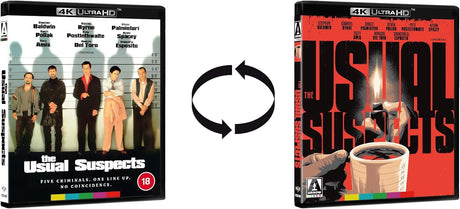 The Usual Suspects (4K UHD, Arrow UK, Region Free)