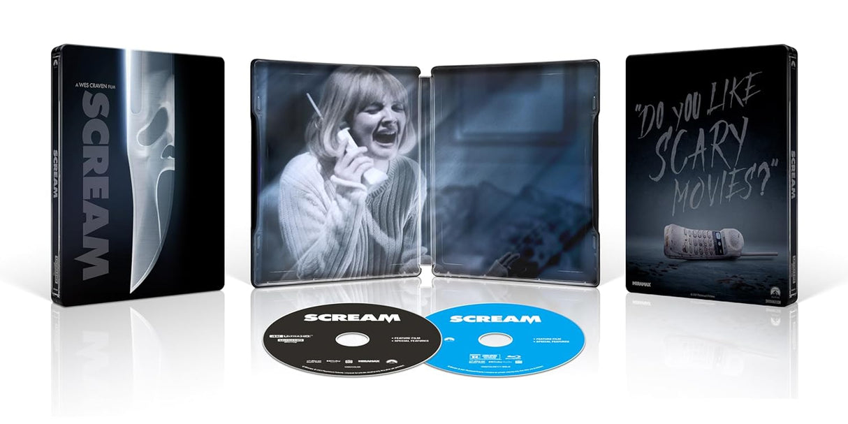 Scream (4K UHD, Limited Edition Reissue, Steelbook)