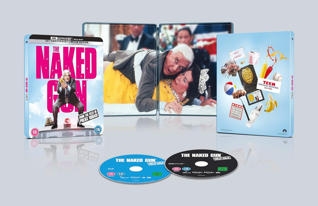 The Naked Gun (4K UHD, UK Limited Edition Steelbook, Region Free/B)