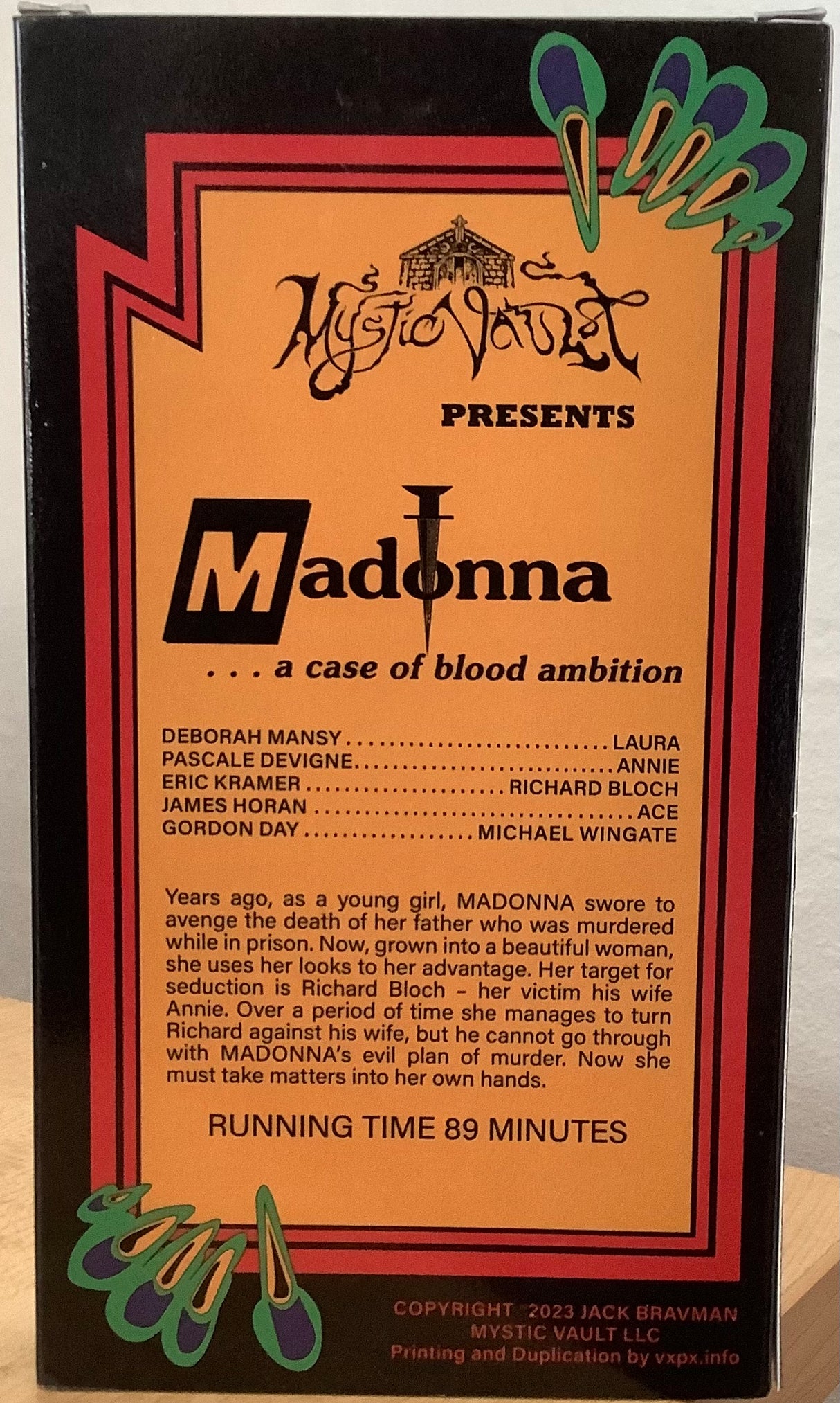 Madonna (Mystic Vault Video) VHS
