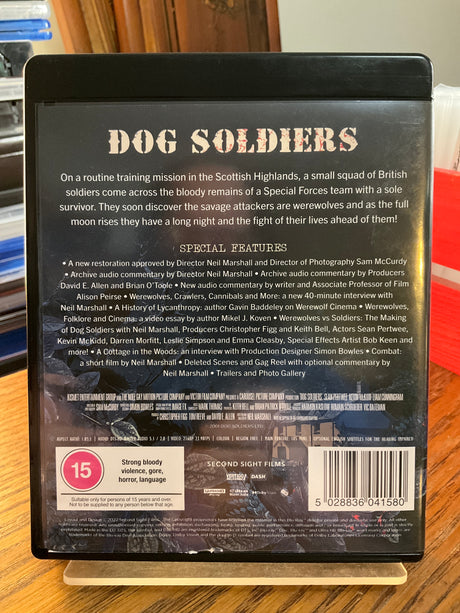 Dog Soldiers (4K UHD, Standard Edition, Region Free) USED