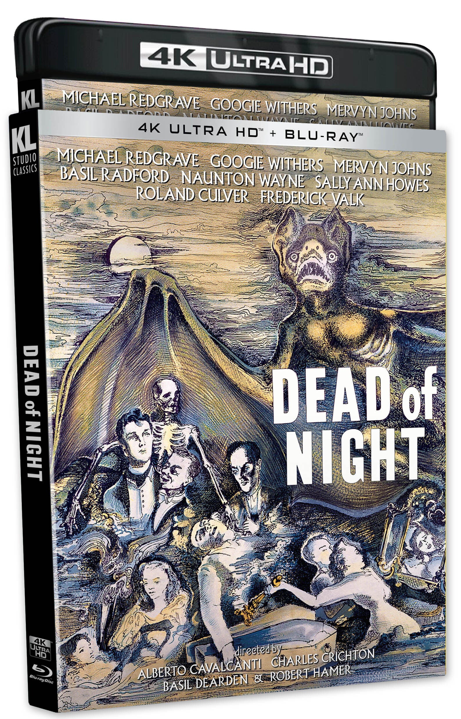 Dead of Night (1945) (4K UHD, Kino) w/SLIP – Orbit DVD