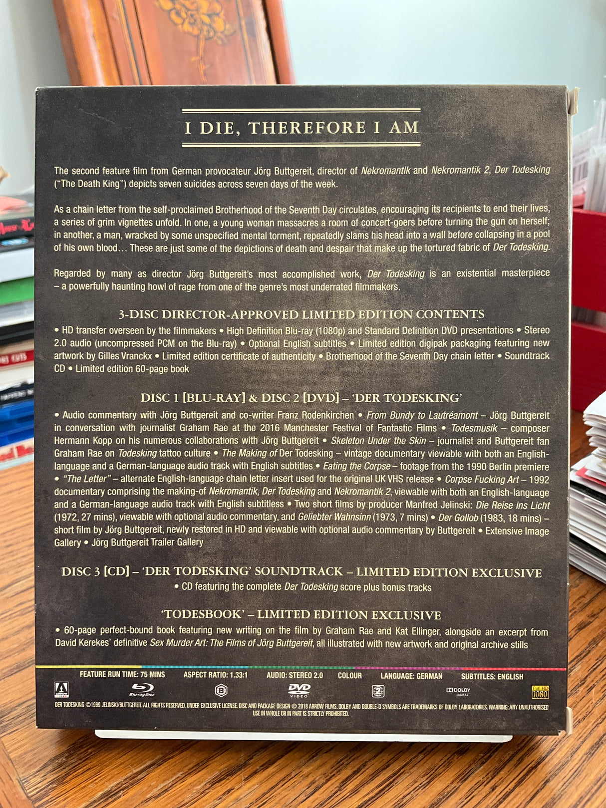 Der Todesking (The Death King, REGION B) USED