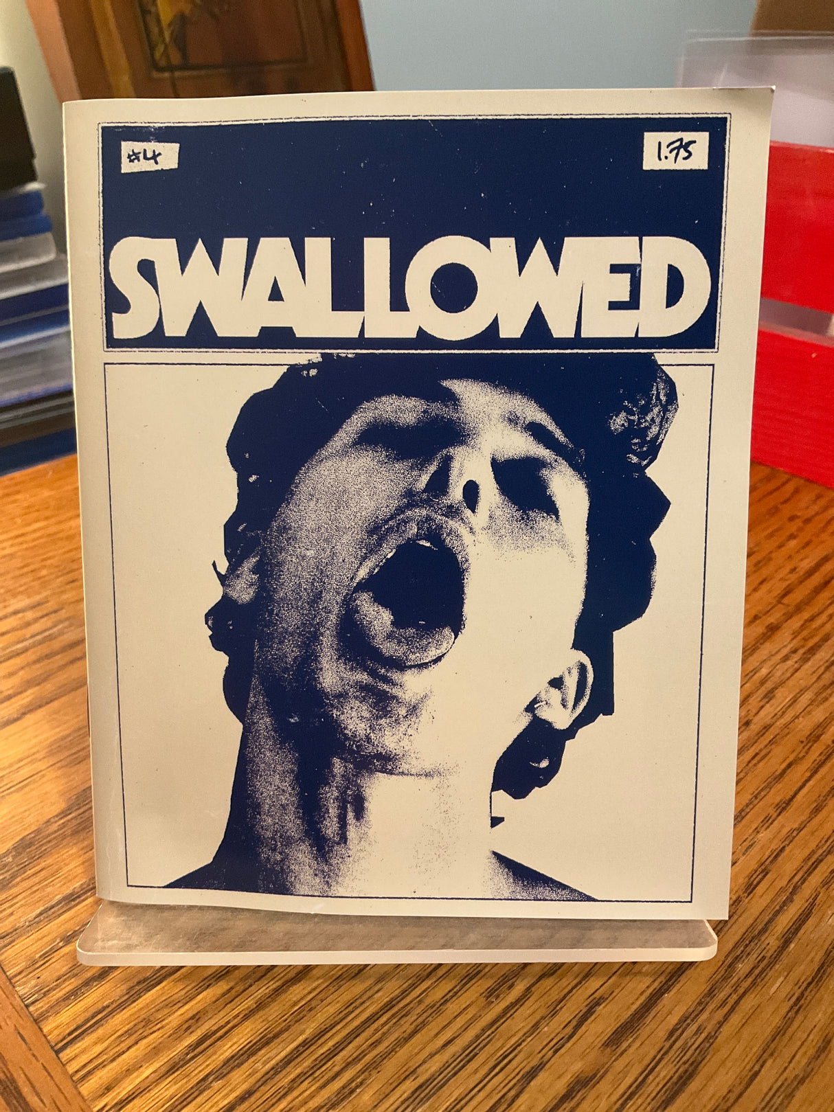 Swallowed w/SLIP AND BOOKLET USED  *SEE NOTE*