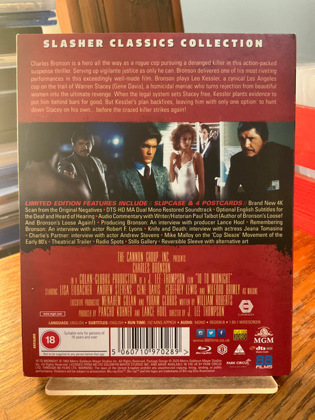 10 to Midnight (Region B) w/SLIP AND ARTCARDS USED