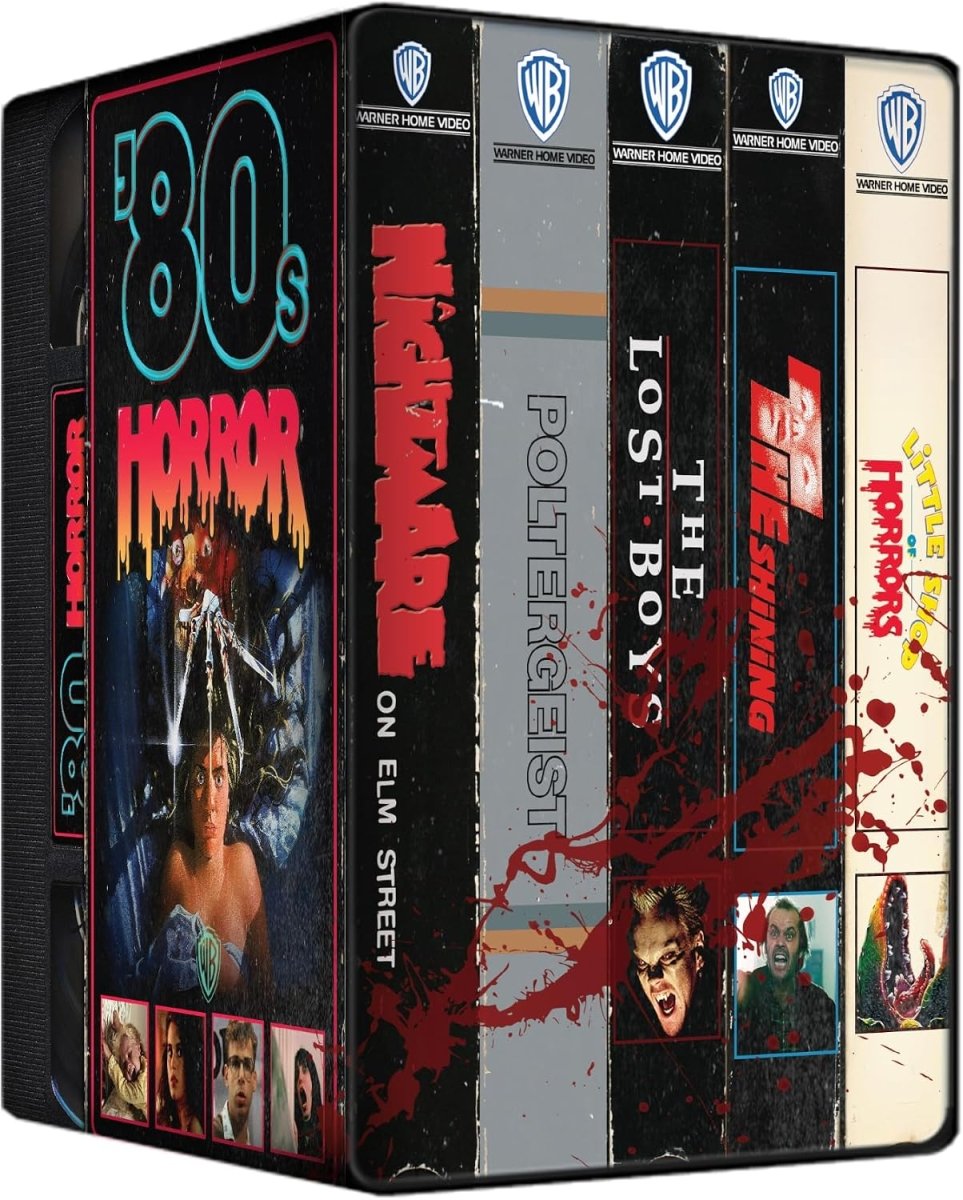 80s Horror Collection (4K UHD, Limited Edition Retro Steelbook Library Case, Region Free)