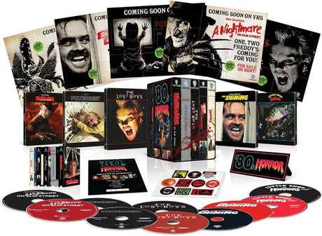 80s Horror Collection (4K UHD, Limited Edition Retro Steelbook Library Case, Region Free) - New 4K UHD