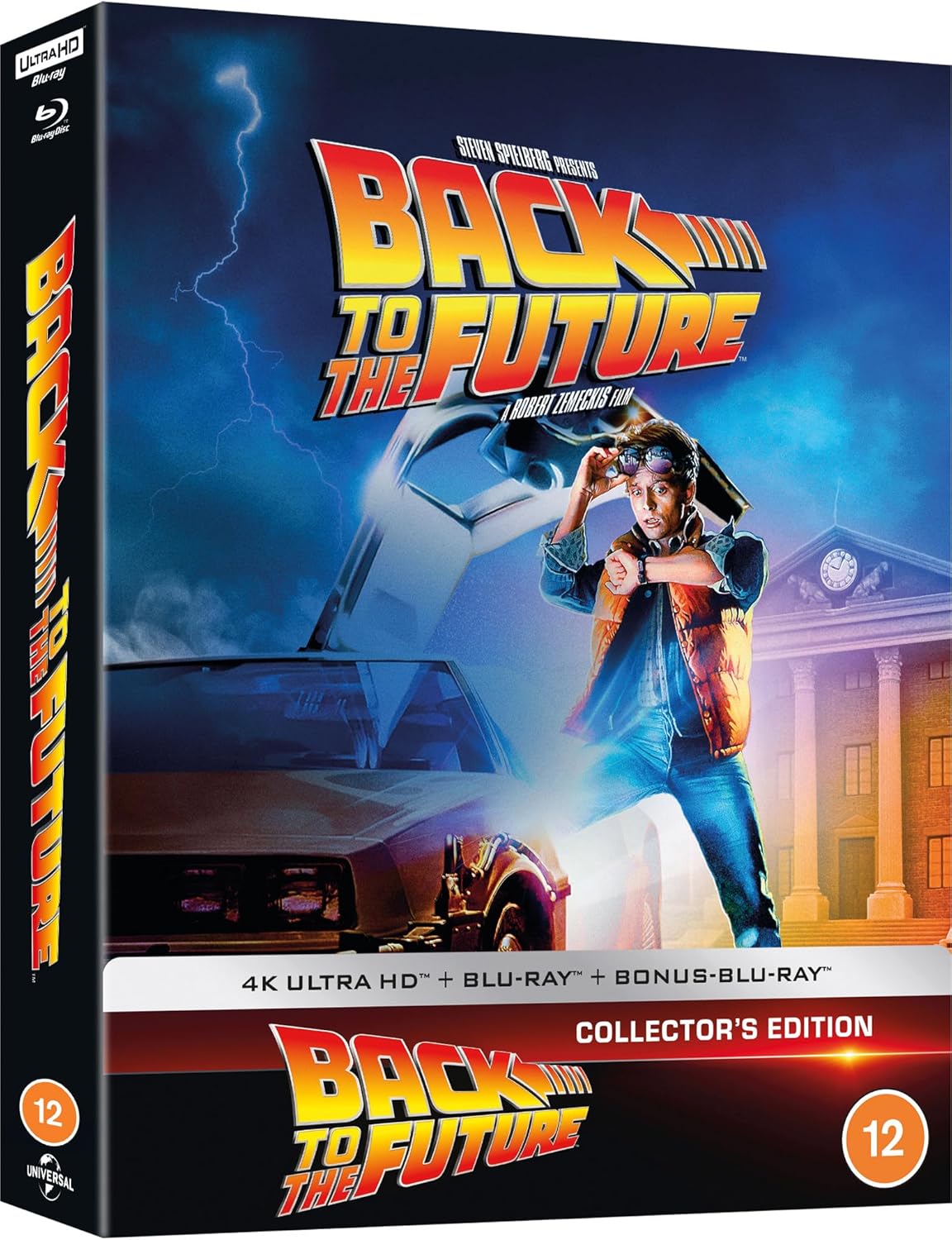 Back to the Future (4K UHD, Limited Collector's Edition Steelbook, Region Free/B)
