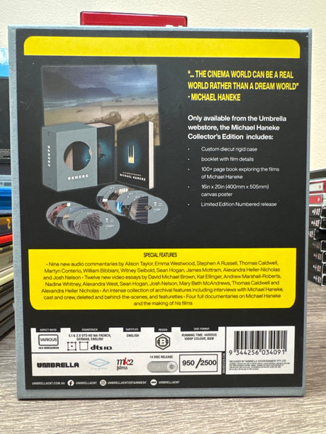 Michael Haneke Collection (Umbrella, Region Free) USED