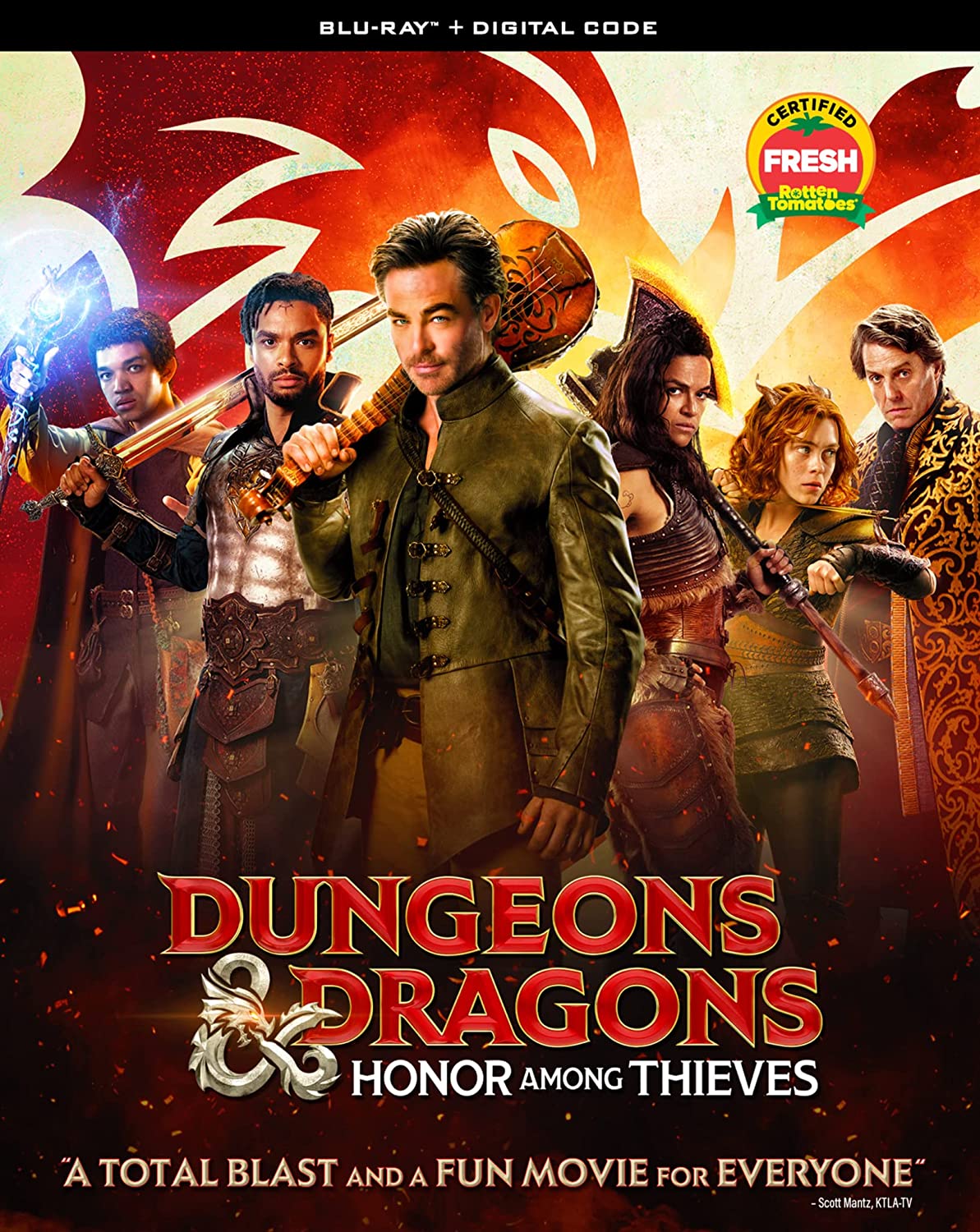 Dungeons & Dragons: Honor Among Thieves (Blu-Ray)