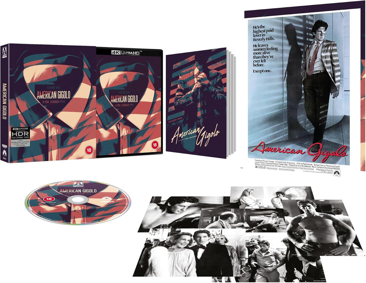 American Gigolo (4K UHD, Limited Edition, Region Free)