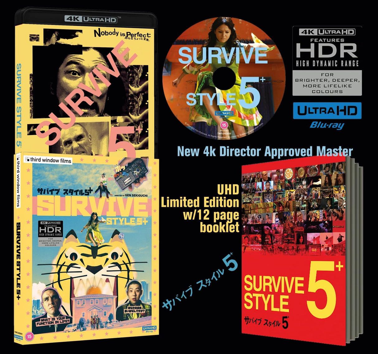 Survive Style 5+ (4K UHD, Limited Edition, Region Free)