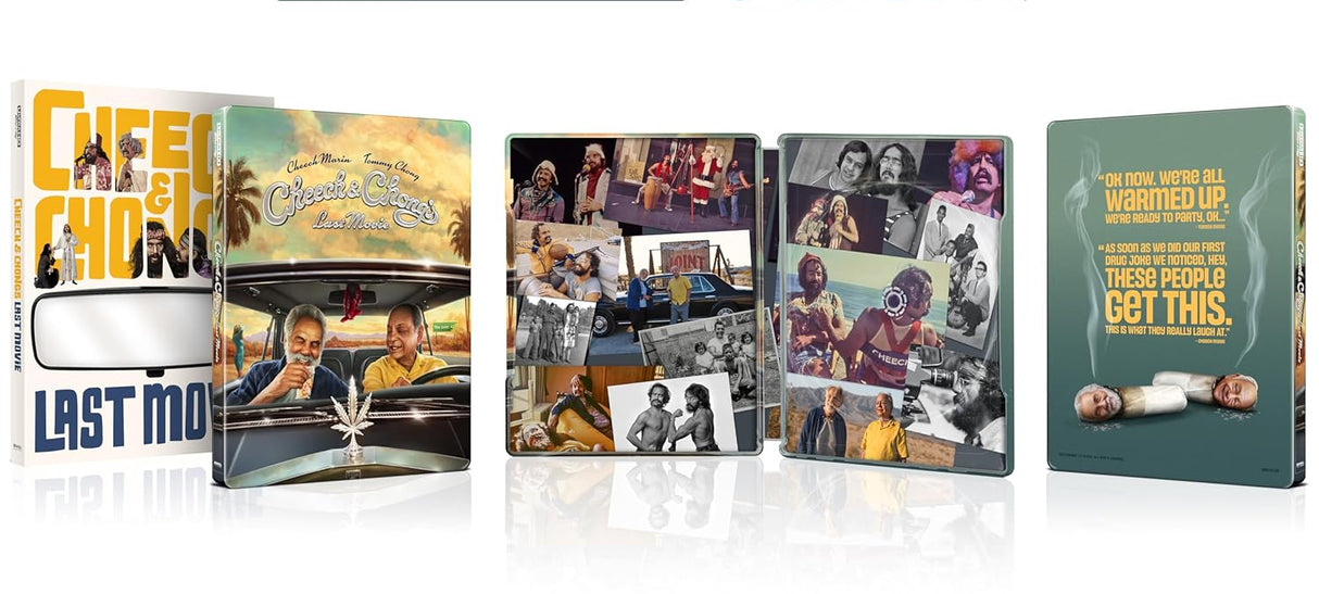 Cheech & Chong's Last Movie (4K UHD, Steelbook) w/SLIP