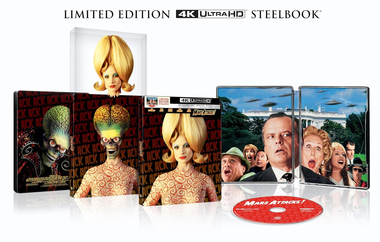 Mars Attacks (4K UHD, LE 25th Anniversary Steelbook)