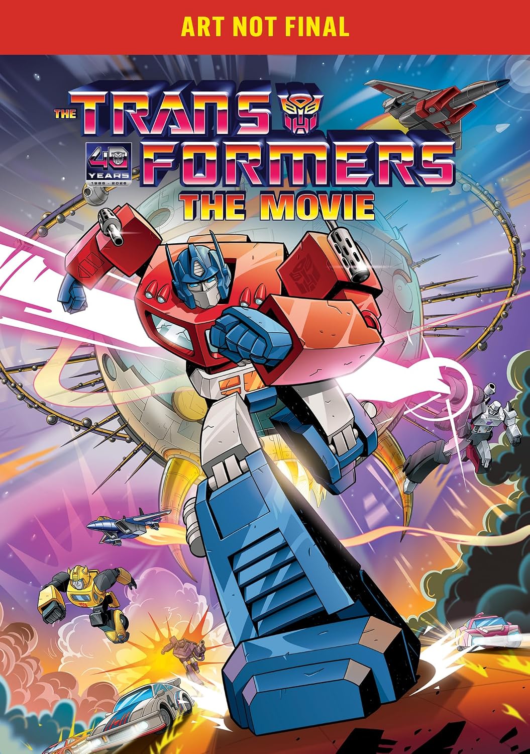The Transformers: The Movie (4K UHD, 40th Anniversary LE Steelbook)