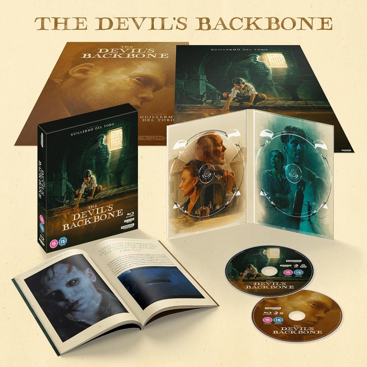 The Devil's Backbone (4K UHD, Limited Collector's Edition, Region Free/B)