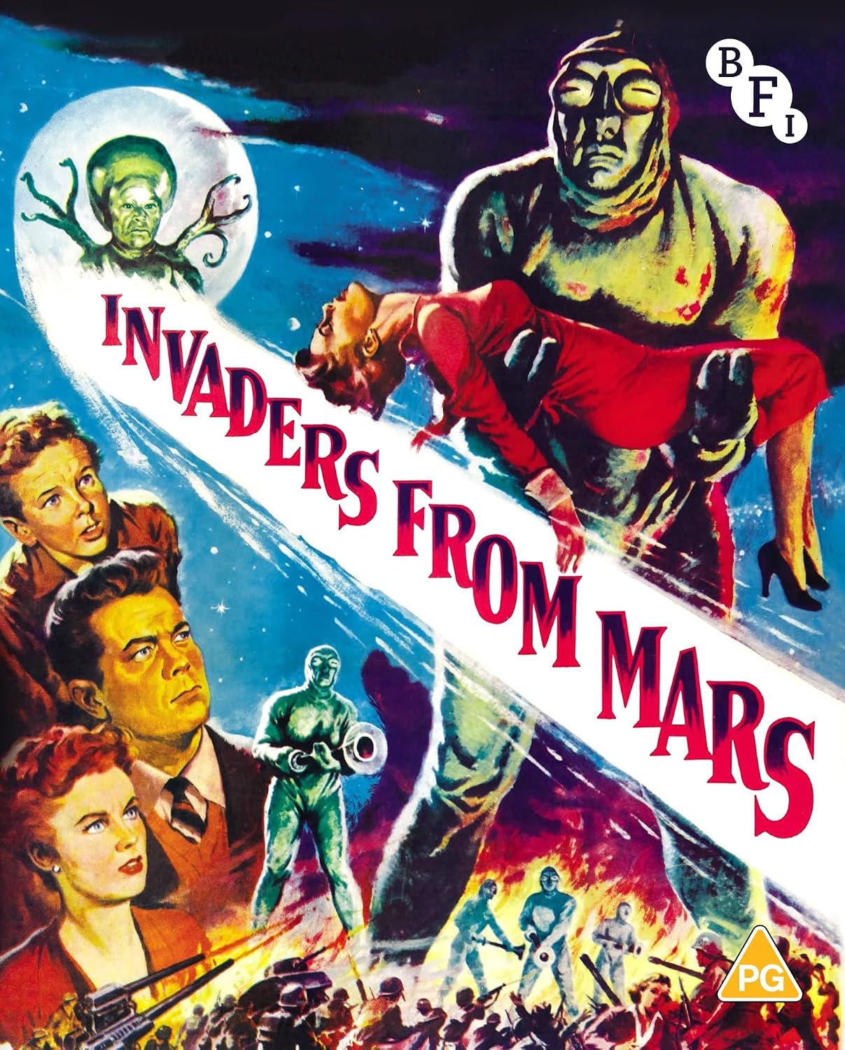 Invaders from Mars (Blu-ray, Region B) w/SLIP