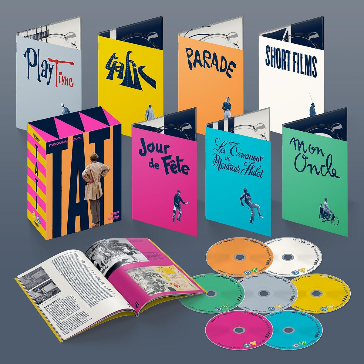 Tati Collection (4K UHD, StudioCanal UK, Region Free/B)