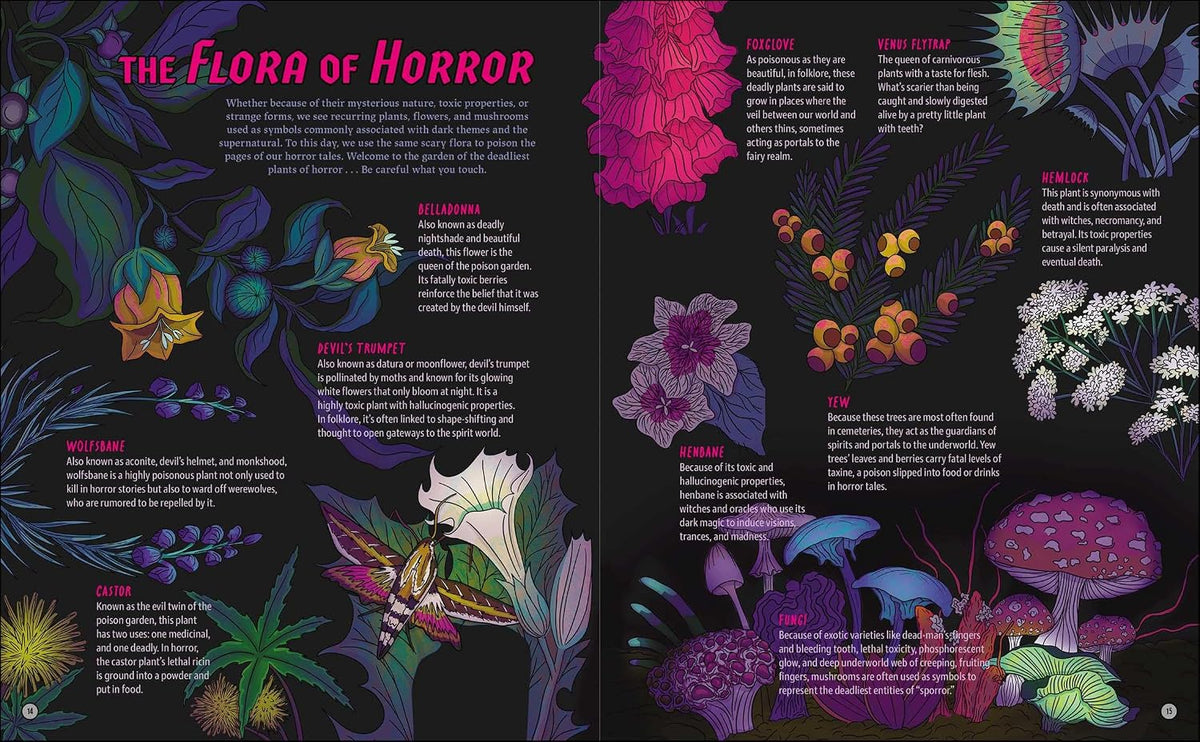 The Illustrated Compendium of Horror (Book, HC, GITD Cover)