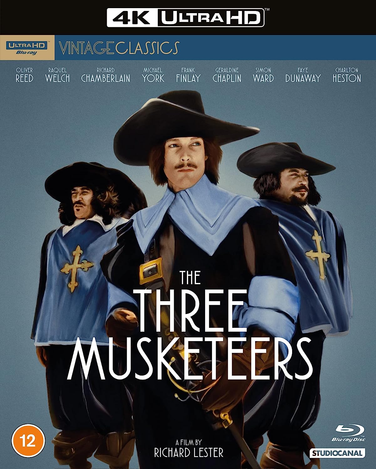 The Three Musketeers (4K UHD, Region Free/B) w/SLIP