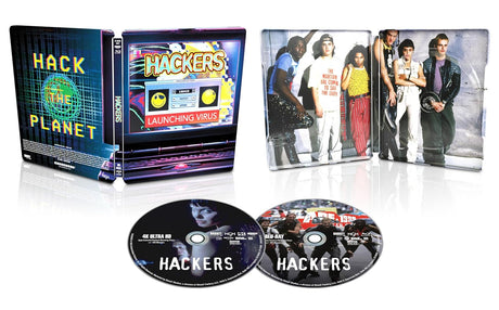 Hackers (4K UHD, Limited Edition Steelbook) USED