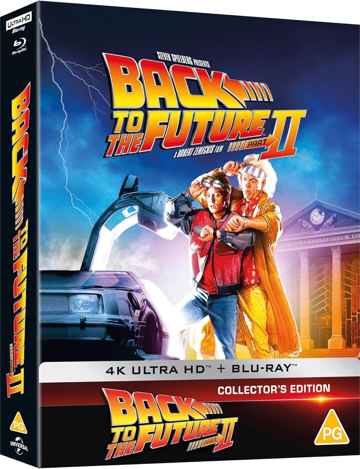 Back to the Future Part II (4K UHD, Limited Collector's Edition Steelbook, Region Free/B)