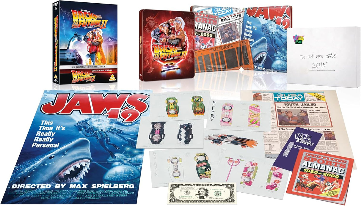 Back to the Future Part II (4K UHD, Limited Collector's Edition Steelbook, Region Free/B)