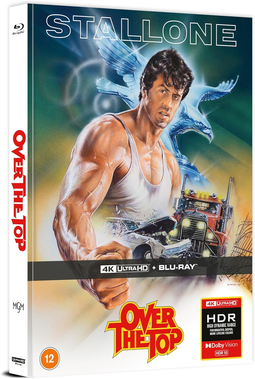 Over the Top (4K UHD, UK Limited Edition Mediabook, Region Free/B)