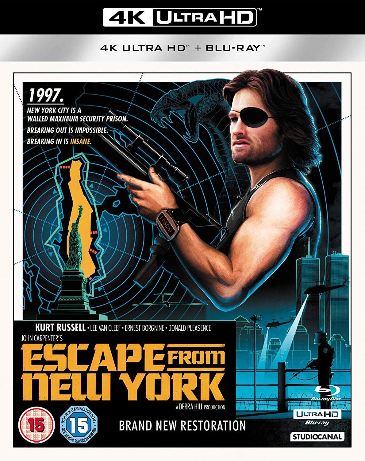 Escape from New York (4K UHD, Region B)
