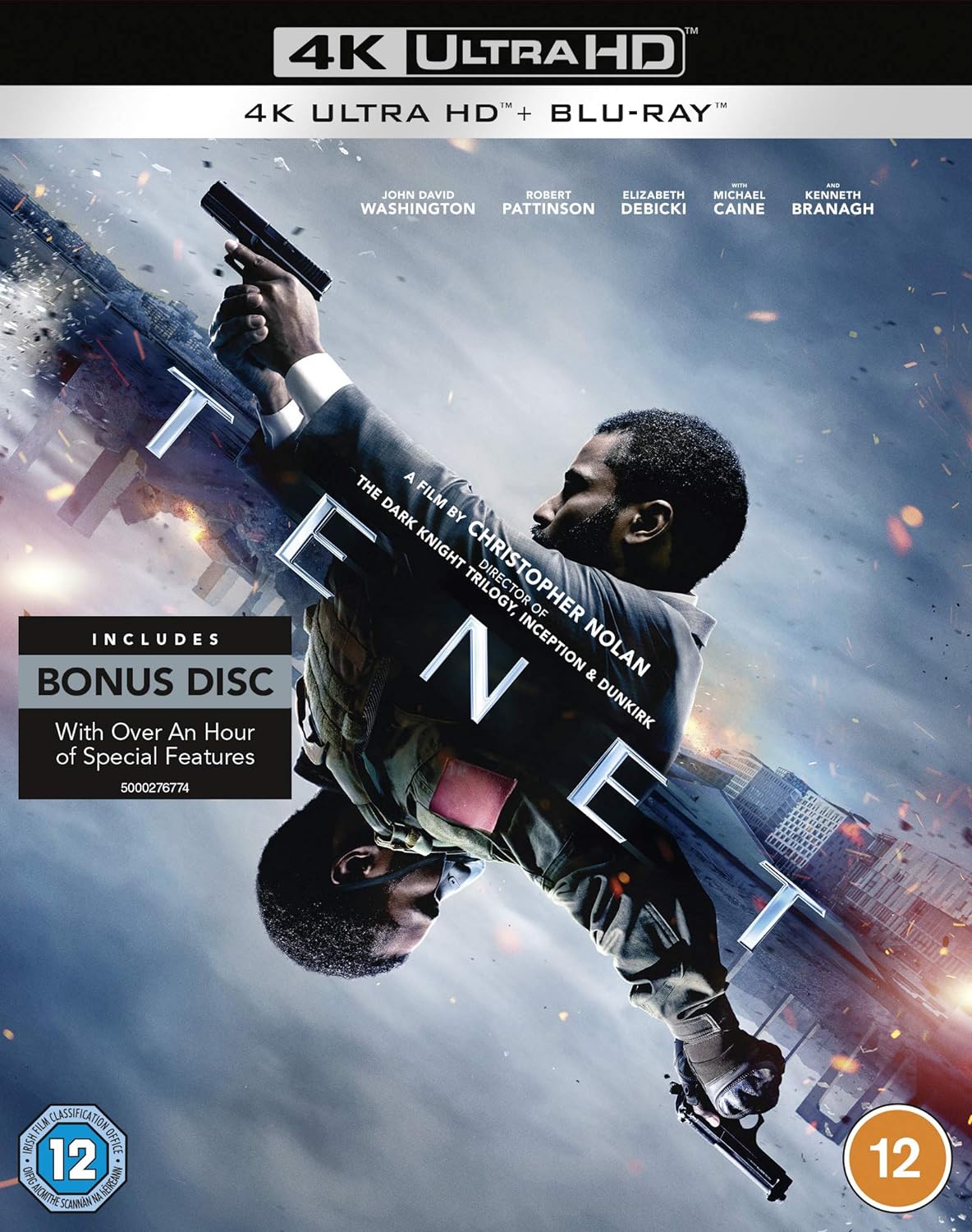 Tenet 4K UHD Region Free B w SLIP Orbit DVD