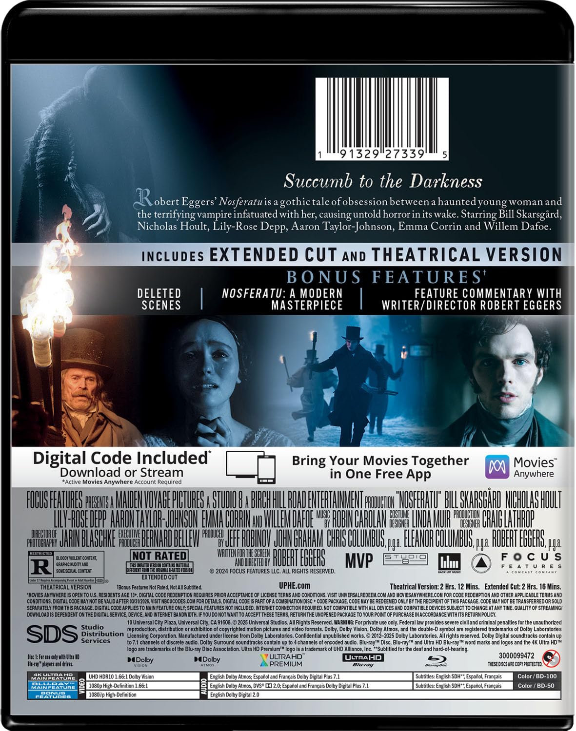 Nosferatu (2024, 4K UHD) USED