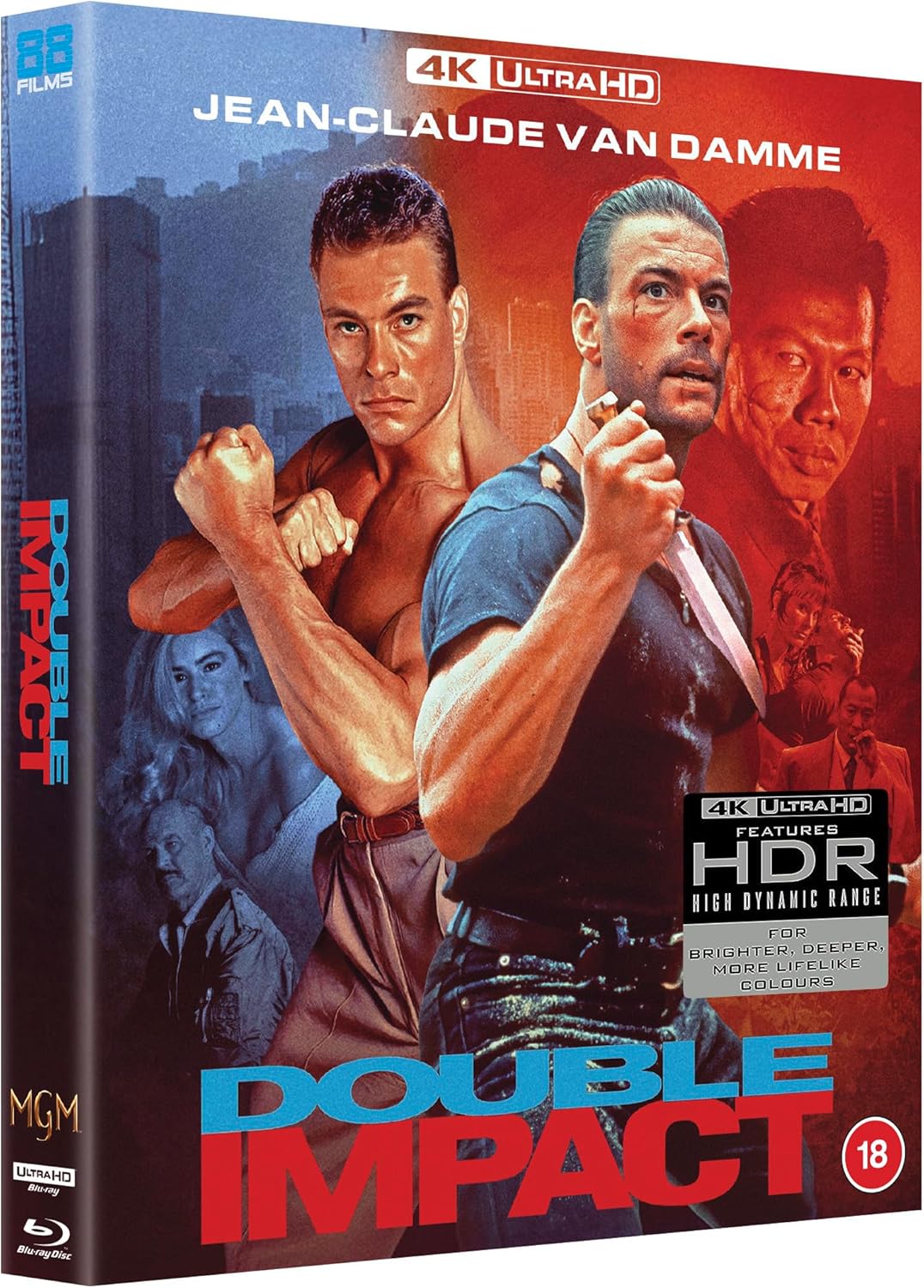 Double Impact (4K UHD, 88 Films, Deluxe Limited Edition, Region Free/B)