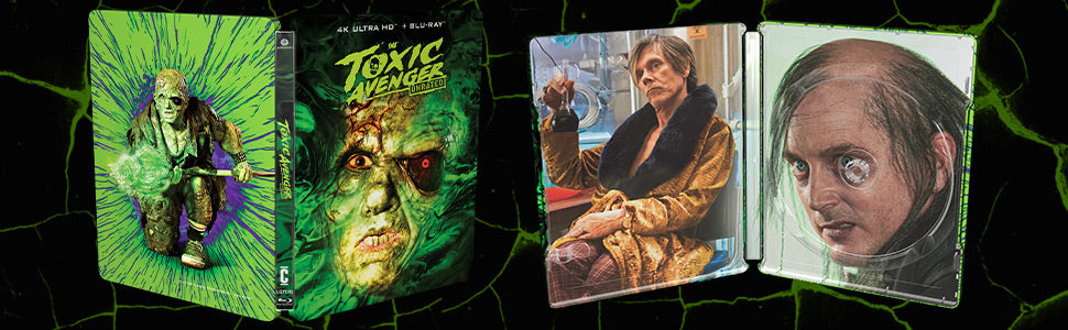 The Toxic Avenger (2023) (4K UHD, Limited Edition Steelbook) w/ Embossed SLIP